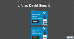 Desktop Screenshot of davidmly.wordpress.com