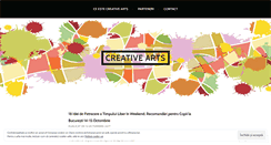 Desktop Screenshot of creativeartsbucuresti.wordpress.com