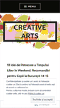 Mobile Screenshot of creativeartsbucuresti.wordpress.com