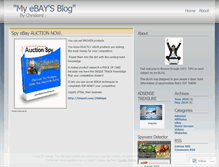 Tablet Screenshot of myeaby.wordpress.com