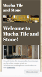 Mobile Screenshot of muchatileandstone.wordpress.com