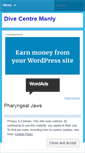 Mobile Screenshot of divecentremanly.wordpress.com