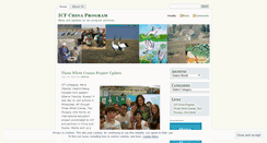 Desktop Screenshot of icfchina.wordpress.com
