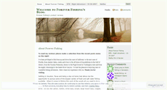Desktop Screenshot of foreverfishing.wordpress.com