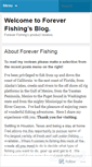 Mobile Screenshot of foreverfishing.wordpress.com