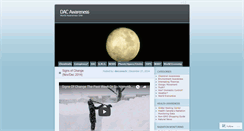 Desktop Screenshot of dacawareness.wordpress.com