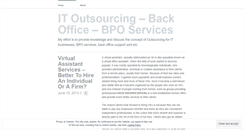 Desktop Screenshot of outsourcing4business9.wordpress.com