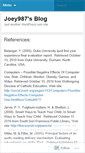Mobile Screenshot of joey987.wordpress.com