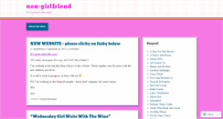 Desktop Screenshot of nongirlfriend.wordpress.com