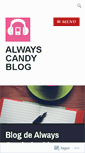 Mobile Screenshot of alwayscandy.wordpress.com