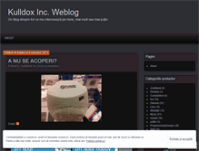 Tablet Screenshot of kulldox.wordpress.com