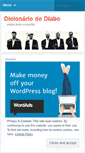 Mobile Screenshot of dicionariododiabo.wordpress.com