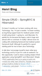 Mobile Screenshot of henrihnr.wordpress.com