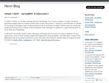 Tablet Screenshot of henrihnr.wordpress.com