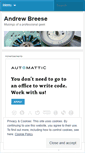 Mobile Screenshot of abreese.wordpress.com