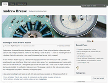 Tablet Screenshot of abreese.wordpress.com