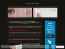 Tablet Screenshot of poisse.wordpress.com