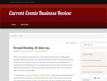 Tablet Screenshot of currenteventsbizreview.wordpress.com