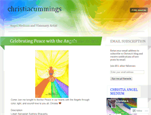 Tablet Screenshot of christiacummings.wordpress.com