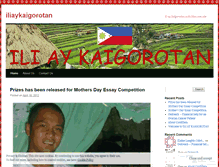 Tablet Screenshot of iliaykaigorotan.wordpress.com