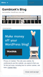 Mobile Screenshot of gambicek.wordpress.com