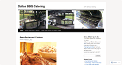 Desktop Screenshot of dallasbbqcatering.wordpress.com