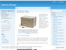 Tablet Screenshot of hometochicago.wordpress.com