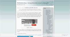 Desktop Screenshot of mobinttechno.wordpress.com