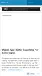 Mobile Screenshot of ai2software.wordpress.com