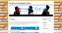 Desktop Screenshot of idiomaticfashion.wordpress.com