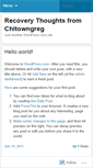 Mobile Screenshot of chitowngreg.wordpress.com