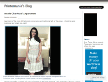 Tablet Screenshot of printomania.wordpress.com