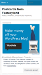 Mobile Screenshot of factasyland.wordpress.com