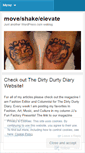 Mobile Screenshot of moveshakeelevate.wordpress.com