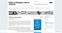 Desktop Screenshot of edgeonmortgages.wordpress.com