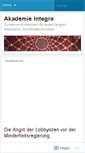 Mobile Screenshot of akademieintegra.wordpress.com