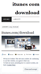 Mobile Screenshot of itunescomdownloads.wordpress.com