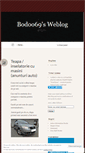 Mobile Screenshot of bodoo69.wordpress.com