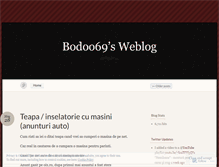 Tablet Screenshot of bodoo69.wordpress.com