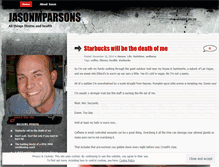 Tablet Screenshot of jasonmparsons.wordpress.com