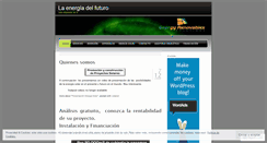Desktop Screenshot of energytotal.wordpress.com