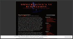 Desktop Screenshot of omnicresence.wordpress.com