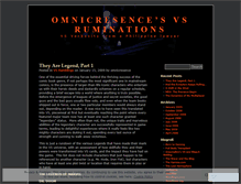 Tablet Screenshot of omnicresence.wordpress.com