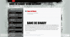 Desktop Screenshot of hsiping.bancdebinarydemoaccount.wordpress.com