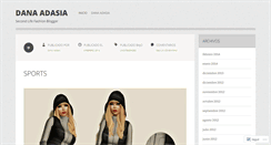 Desktop Screenshot of danaadasia.wordpress.com