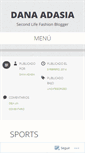 Mobile Screenshot of danaadasia.wordpress.com