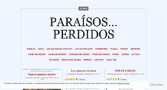 Desktop Screenshot of paraisosperdidos.wordpress.com