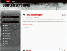 Tablet Screenshot of gunpla4ever.wordpress.com
