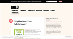 Desktop Screenshot of letsgolo.wordpress.com