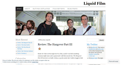 Desktop Screenshot of liquidfilm.wordpress.com